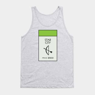 Star City Property Card Tank Top